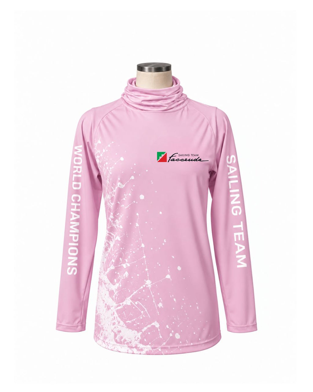 Rash Guard Faccenda Sailing - Pink Splash Edition