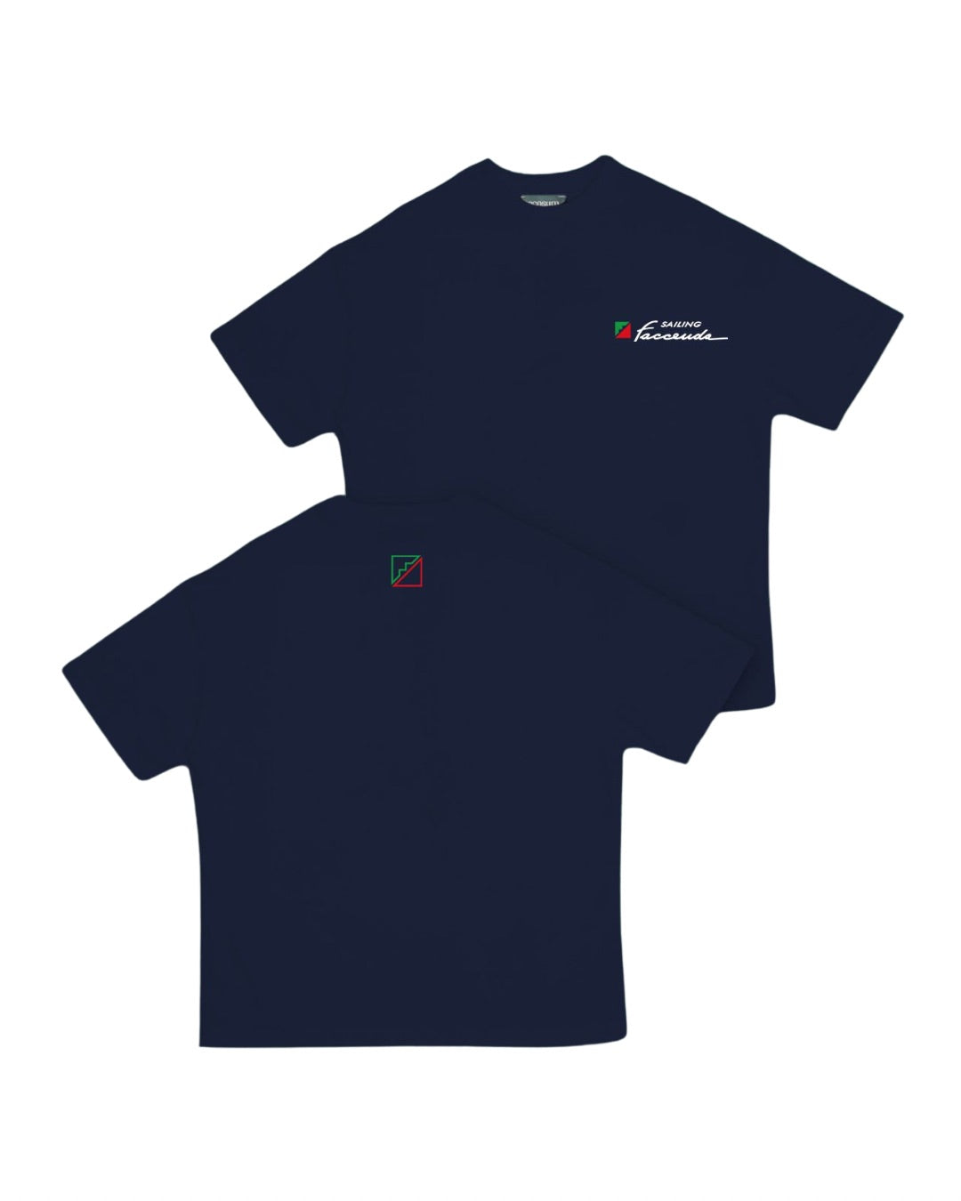 T-Shirt Faccenda Sailing Team in Cotone Biologico