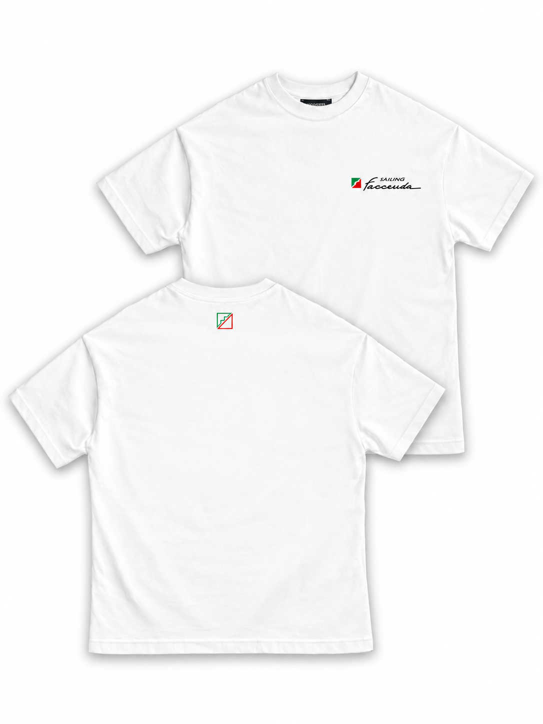 T-Shirt Faccenda Sailing in Cotone Biologico