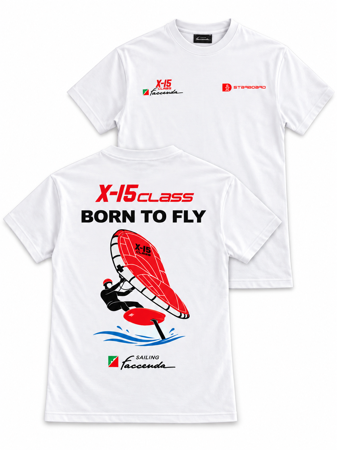 T-Shirt Faccenda x Starboard – X-15 Class