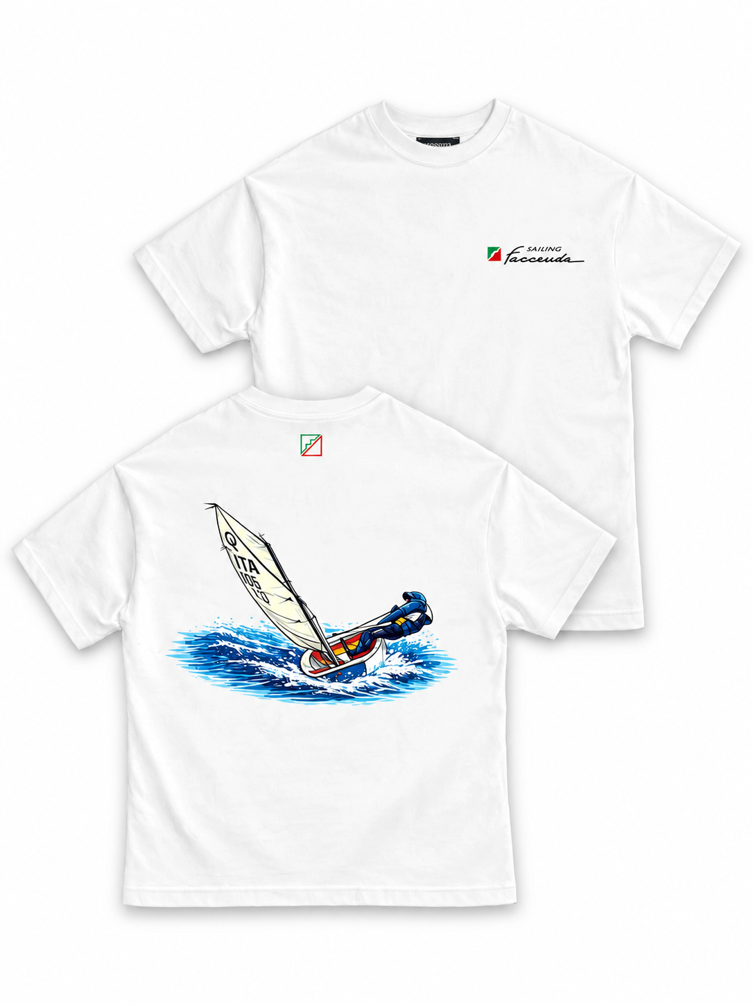 T-shirt Optimist Faccenda in Cotone Biologico