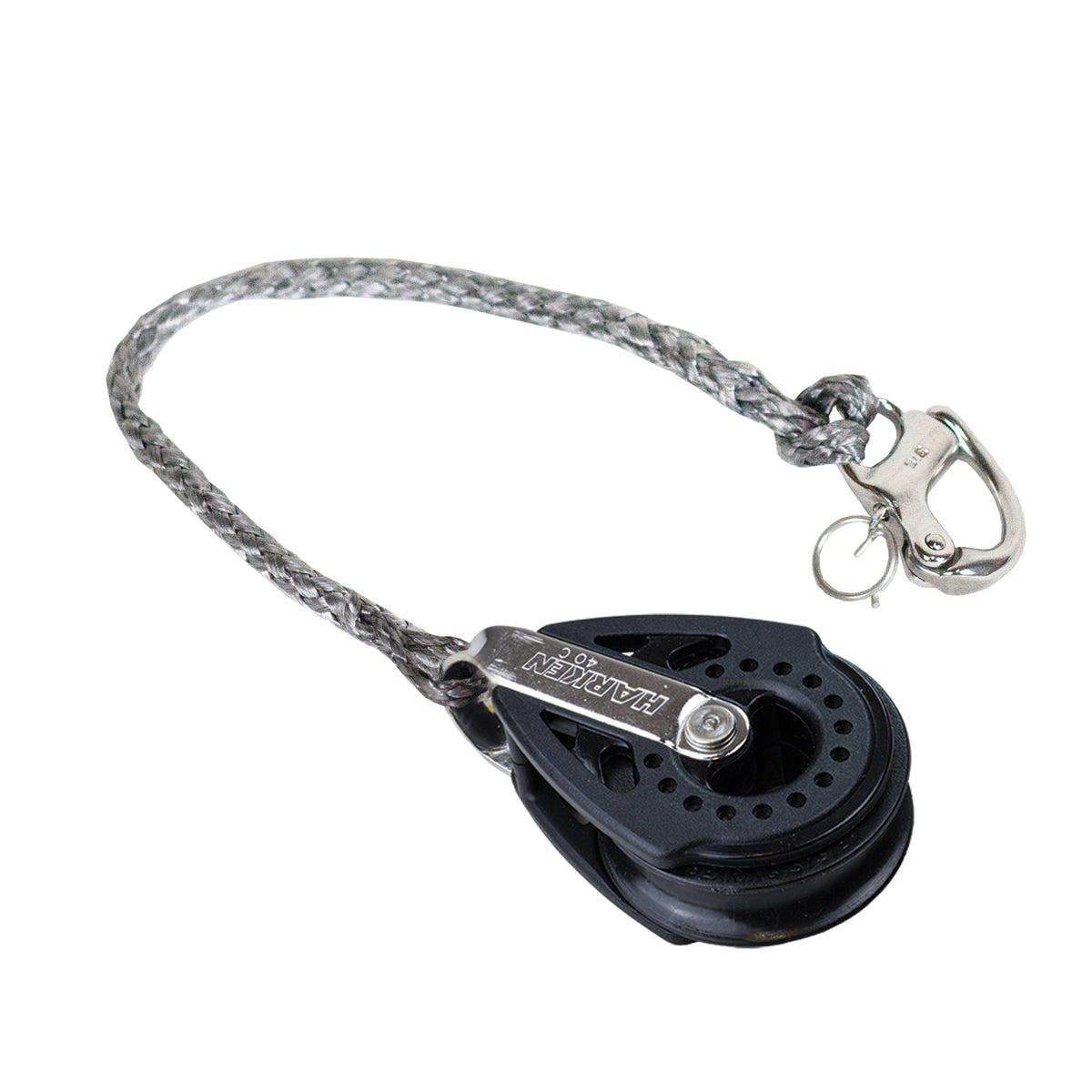 Bozzello Harken Carbo 40 mm con Dyneema e Moschettone di Sicurezza