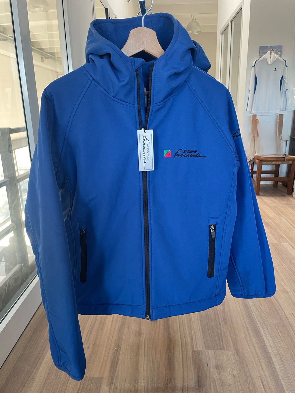Giacca Faccenda Sailing azzurra