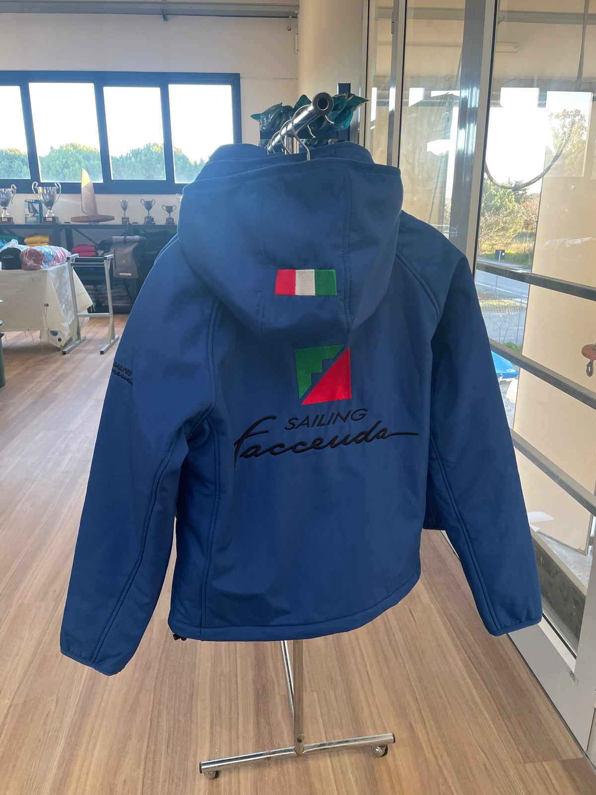Giacca Faccenda Sailing azzurra