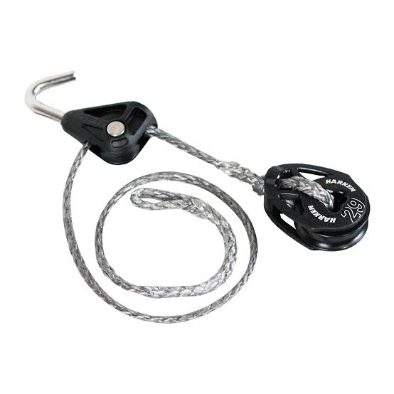 Sistema Drizza Blackgold con Bozzello Harken per Optimist