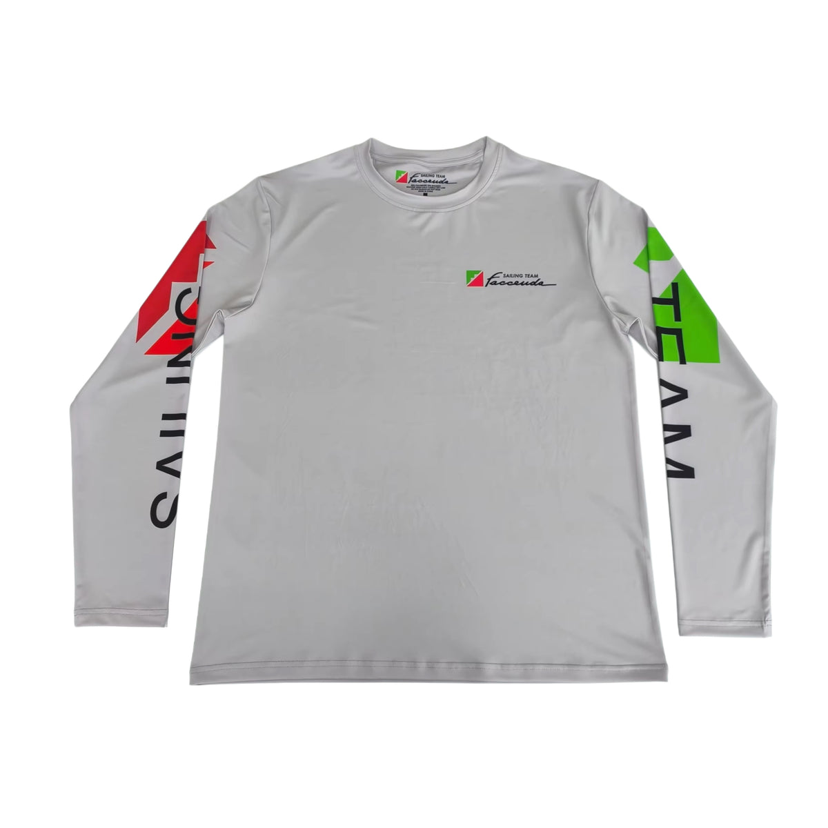 Rash Guard Uomo Faccenda Sailing Multilogo – UPF 50+